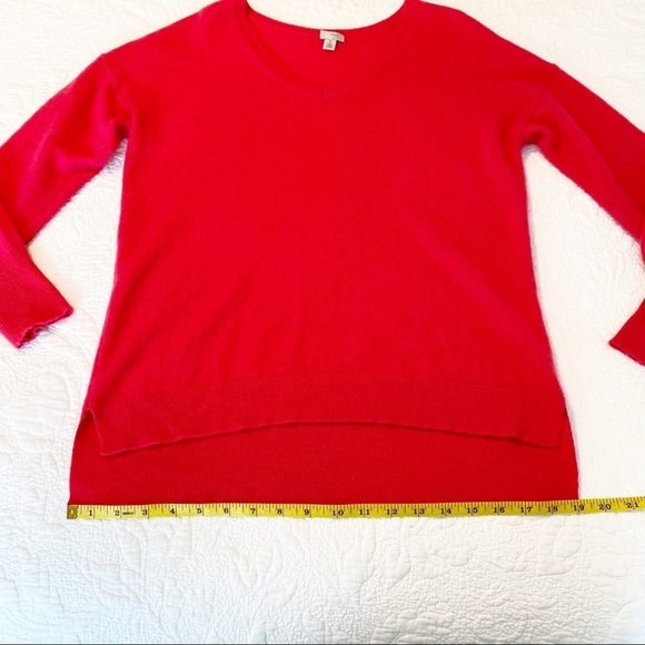 Halogen 100% Cashmere V-Neck Pink Sweater - XL - Picture 7 of 10